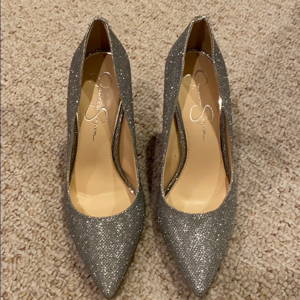 Sparkly Holiday Heels